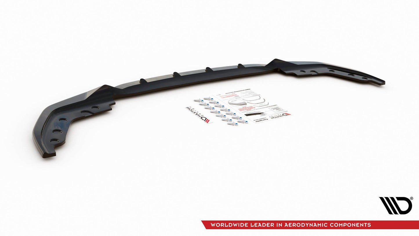 Front Ansatz V.4 für BMW 3er G20 / G21 M-Paket schwarz Hochglanz
