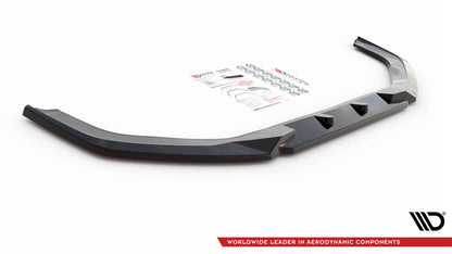 Front Ansatz V.2 für Honda Civic Mk9 schwarz Hochglanz