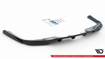 Mittlerer Cup Diffusor DTM Look Heck Ansatz für Mercedes-Benz GLS AMG-Line X167 schwarz Hochglanz
