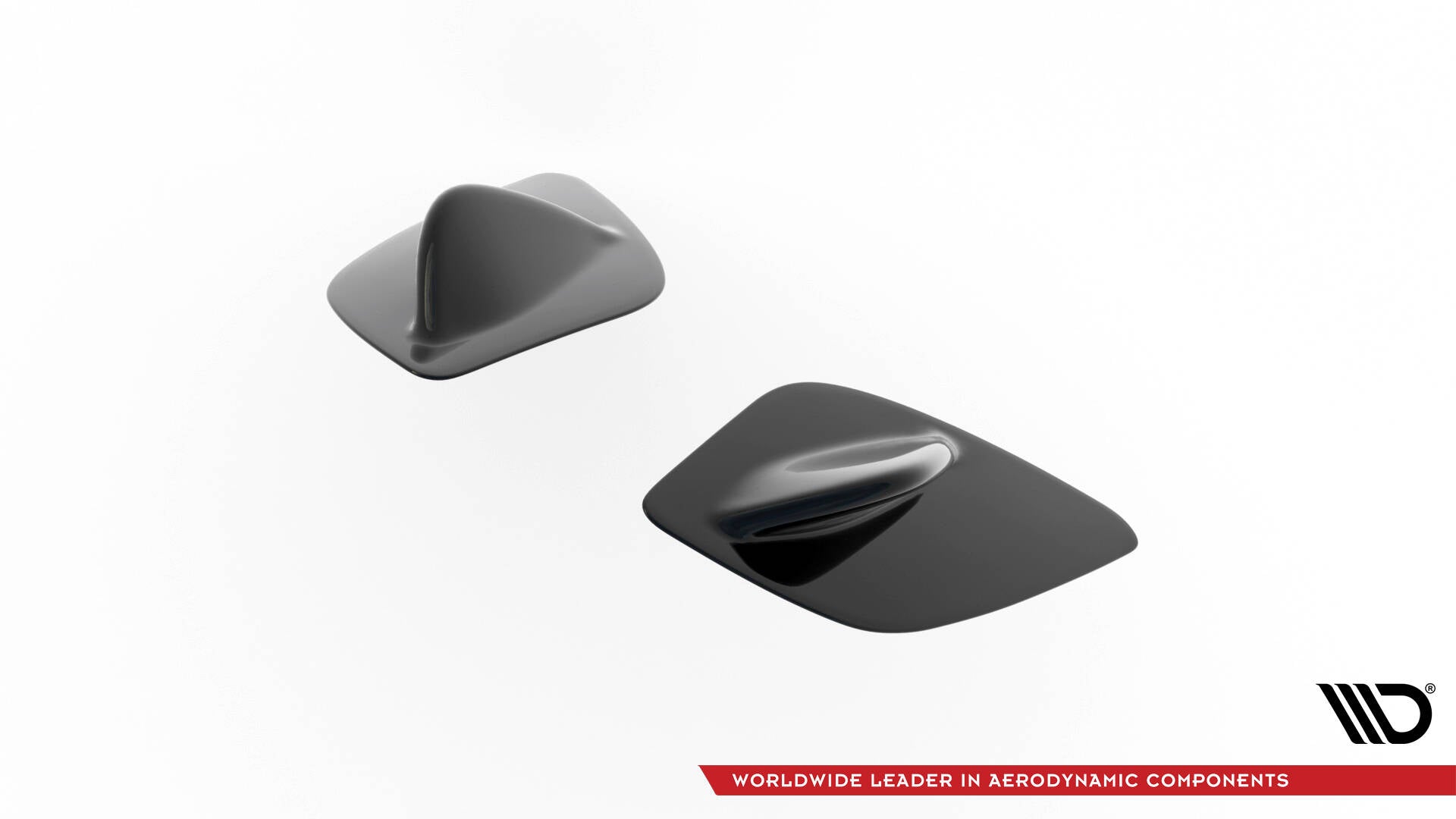 Spoiler Seiten Erweiterung Mercedes A W176 AMG Facelift schwarz Hochglanz