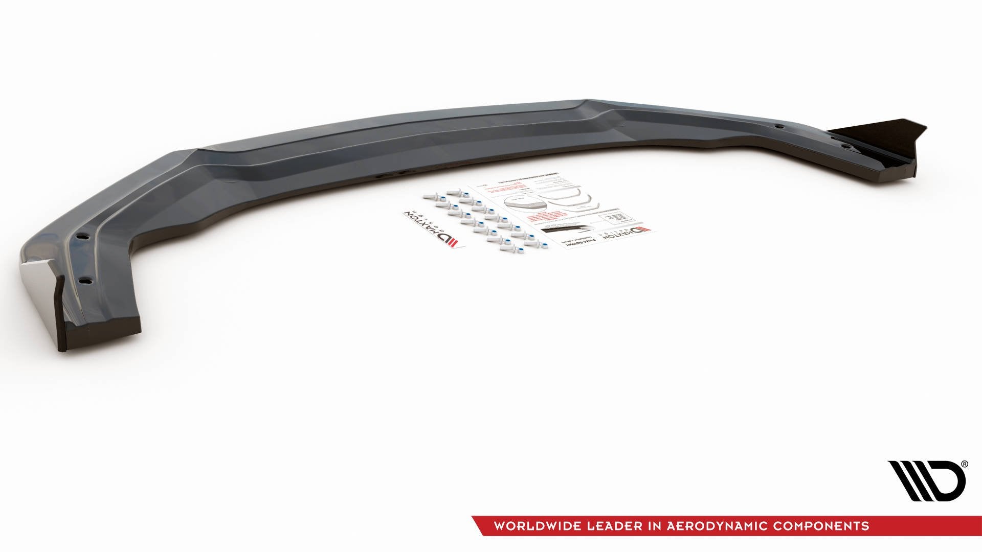 Front Ansatz V.2 + Flaps für Ford Mustang GT Mk6 Facelift