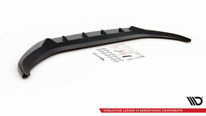 Front Ansatz V.2 für VW Caddy Mk5 schwarz Hochglanz