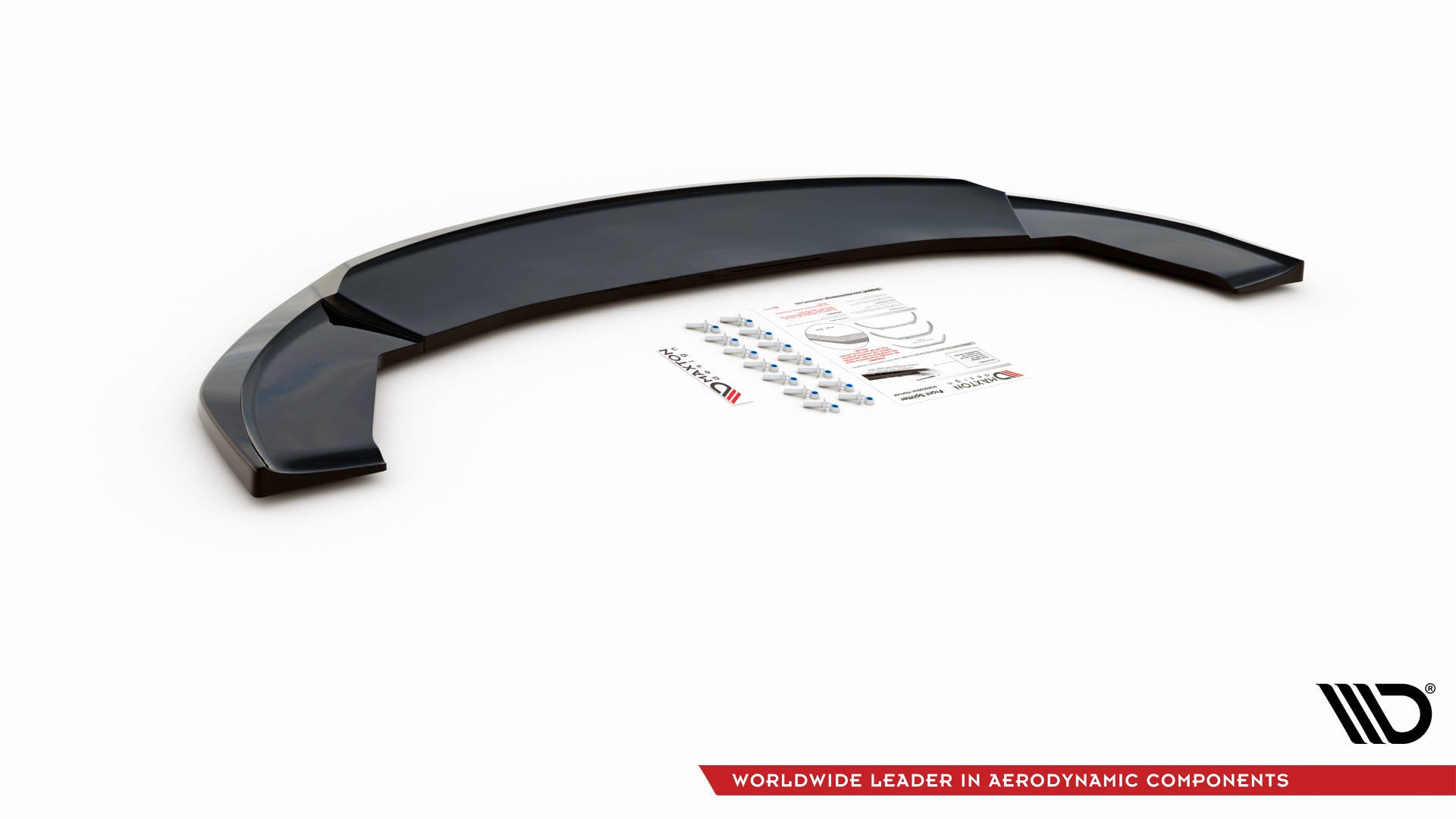 Front Ansatz V.3 für Seat Ibiza Cupra Mk3 schwarz Hochglanz