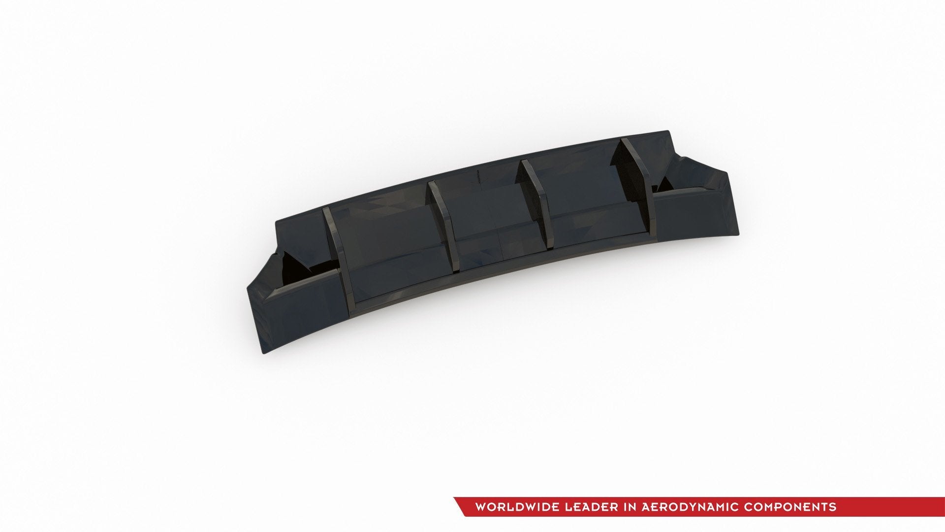 Diffusor Heck Ansatz für Skoda Kodiaq Sportline Mk1 / Mk1 Facelift schwarz Hochglanz