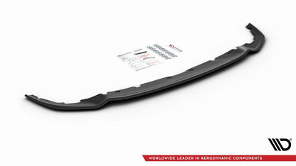Front Ansatz V.4 für BMW 1er M-Paket/ M135i / 128ti F40  schwarz Hochglanz