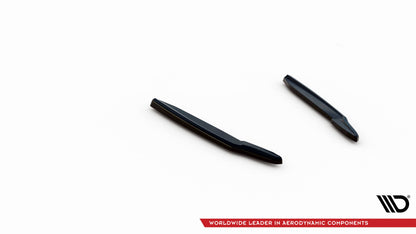 Heck Ansatz Flaps Diffusor für BMW 6er GT G32 M-Paket schwarz Hochglanz