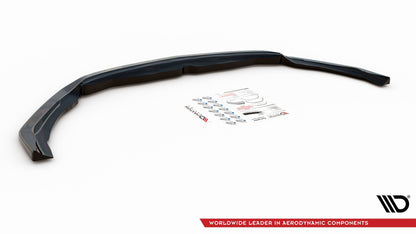 Front Ansatz V.1 für Mercedes-AMG CLA 45 Aero C118 schwarz Hochglanz