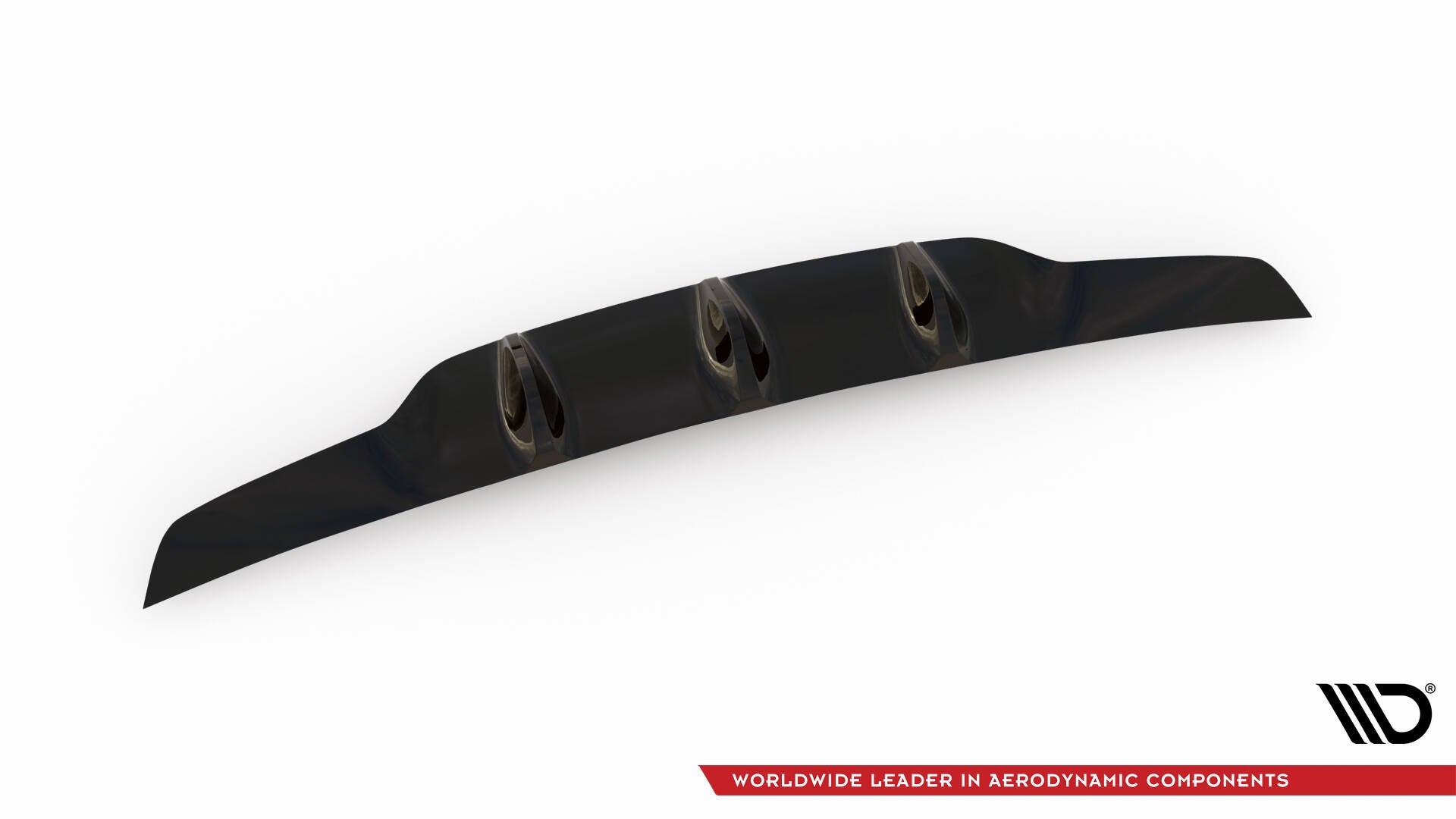 Diffusor Heck Ansatz für Mercedes C-Klasse S205 63 AMG  schwarz Hochglanz
