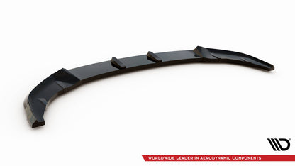 Front Ansatz V.1 für BMW 5er / i5 M-Paket G60 schwarz Hochglanz
