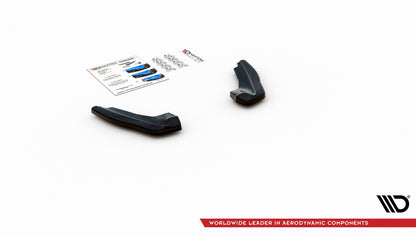 Heck Ansatz Flaps Diffusor V.1 für Ford Focus ST Mk4 schwarz Hochglanz