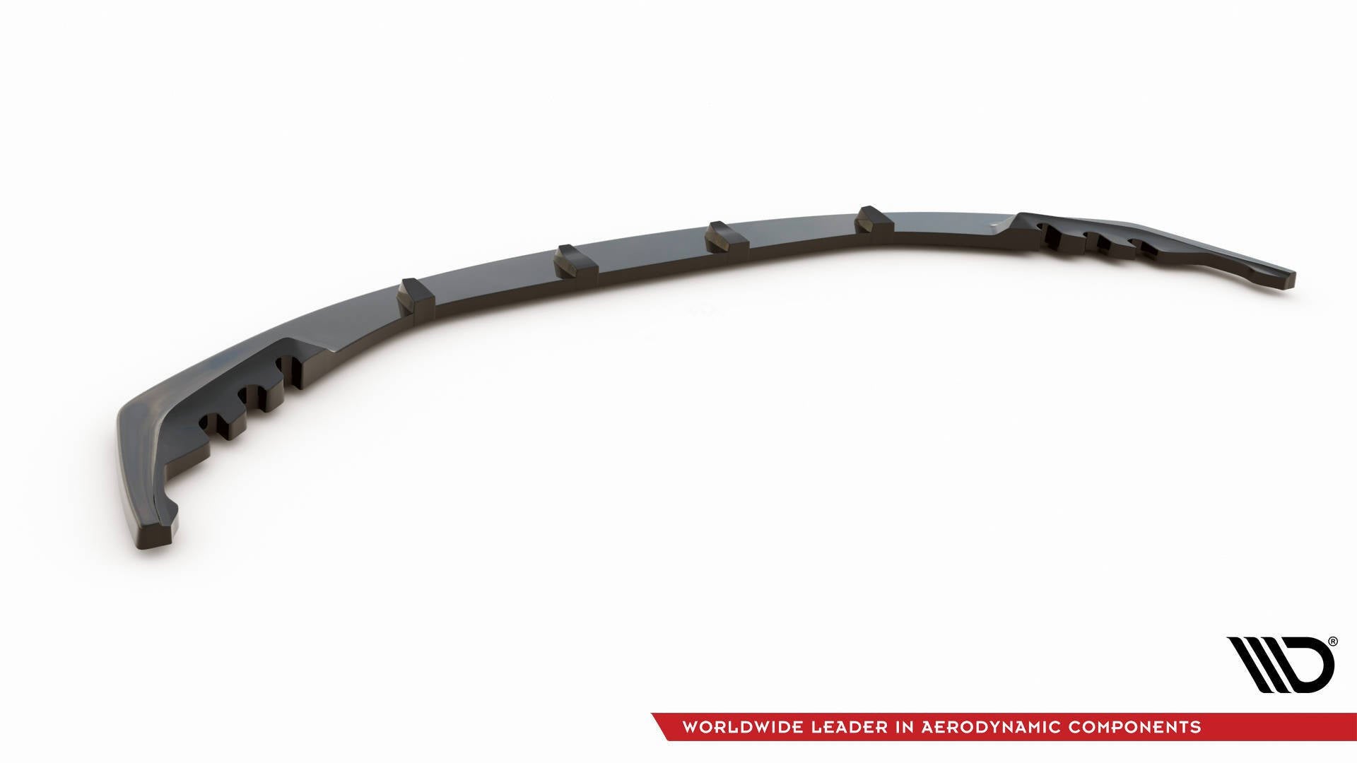 Front Ansatz V.1 für BMW M3 Limousine / Touring G80 / G81 schwarz Hochglanz