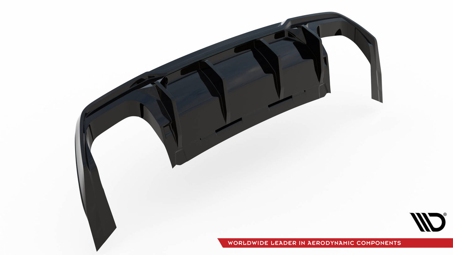 Diffusor Heck Ansatz V.3 für + Endrohre für Cupra Formentor VZ Mk1 / Mk1 Facelift