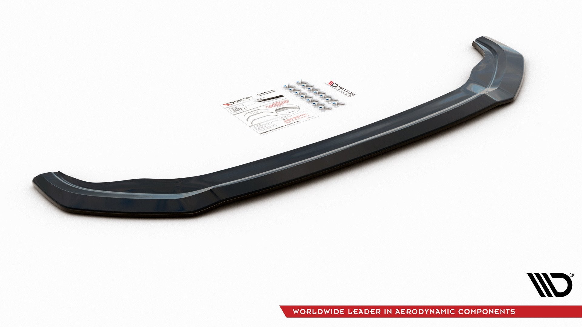 Front Ansatz V.2 für VW Golf 7 GTI  schwarz Hochglanz