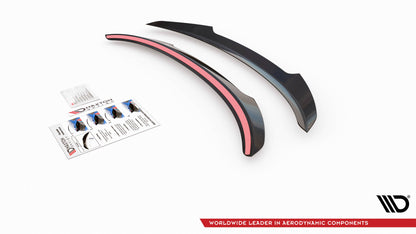 Spoiler CAP für Maserati Ghibli Modena Mk3 Facelift schwarz Hochglanz