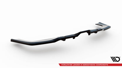 Mittlerer Cup Diffusor DTM Look Heck Ansatz für Mercedes-AMG GLE 53 / 63 W167 / W167 Facelift schwarz Hochglanz