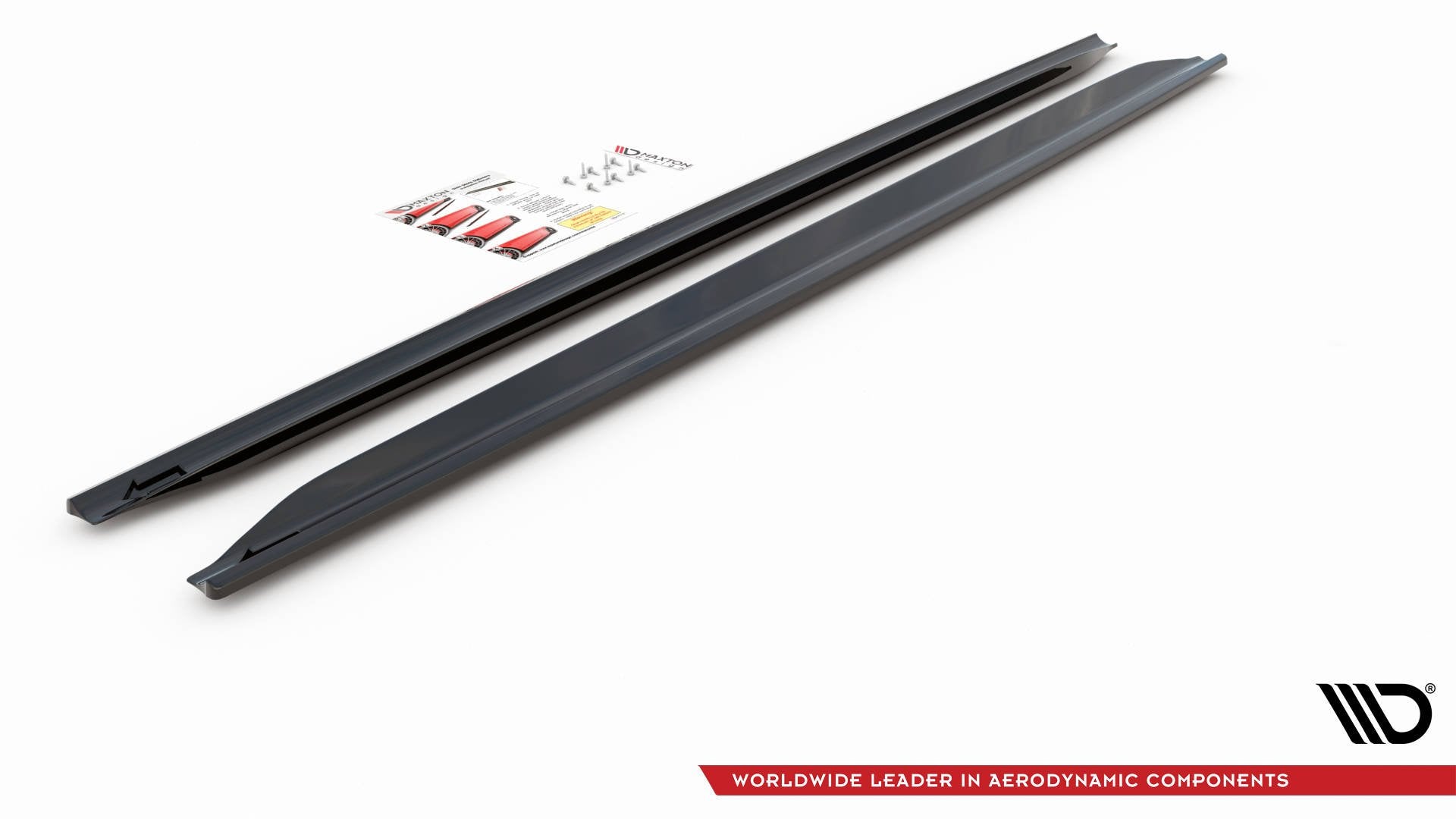 Seitenschweller Ansatz für Audi RS4 B7 Carbon Look