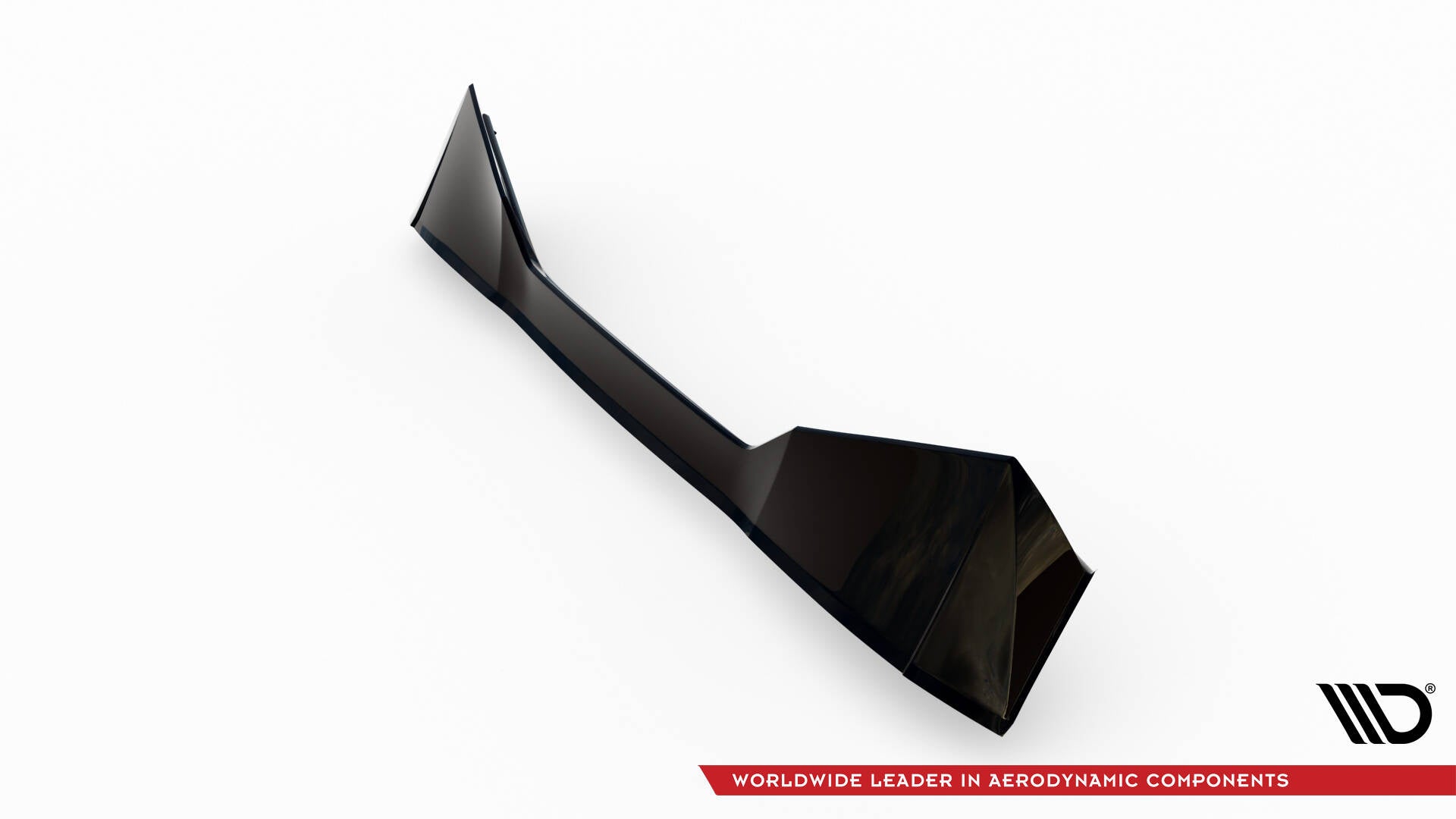 Höher Spoiler CAP 3D für Peugeot 408 Mk1 schwarz Hochglanz