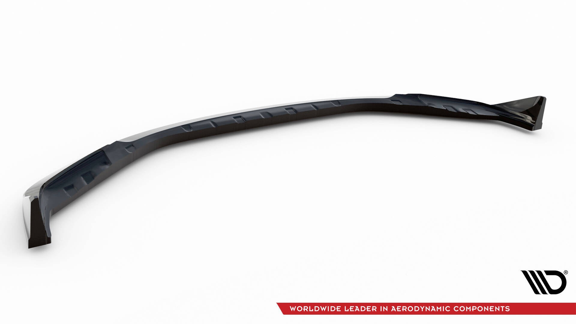 Front Ansatz V.4 für CSL Look BMW M3 Limousine / Touring G80 / G81 schwarz Hochglanz