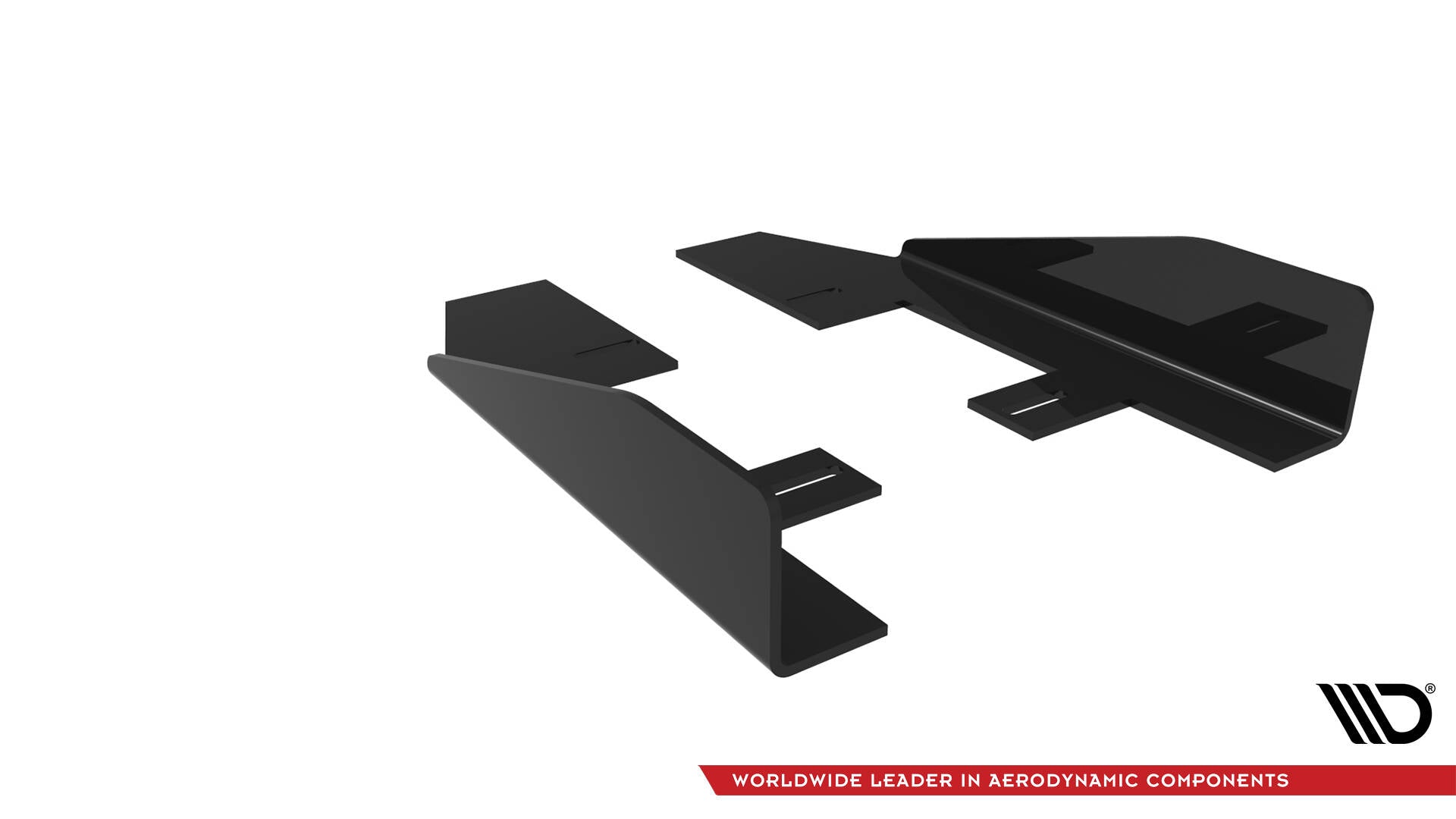 Seitenschweller Flaps für Audi RS3 Limousine 8V Facelift schwarz Hochglanz