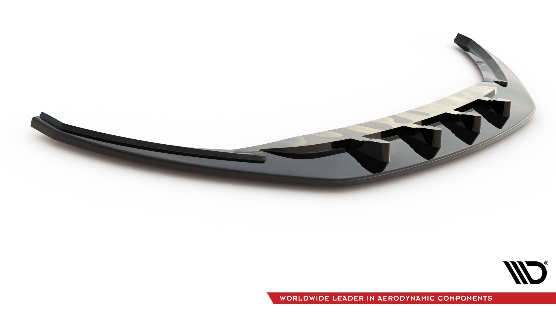 Front Ansatz V.3 für Skoda Superb Liftback / Combi Mk3 schwarz Hochglanz