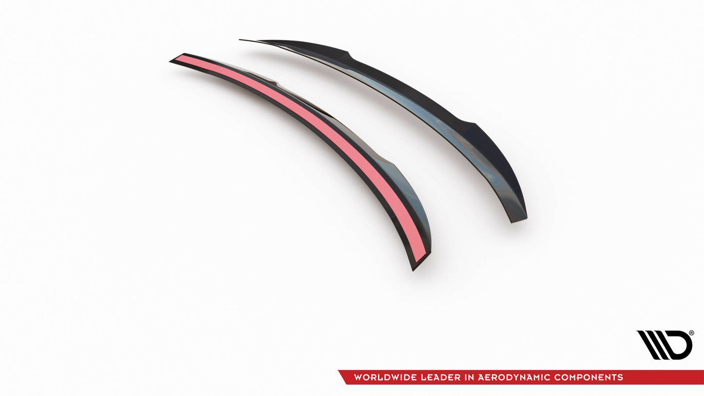 Spoiler CAP für Porsche 911 Carrera 991 schwarz Hochglanz