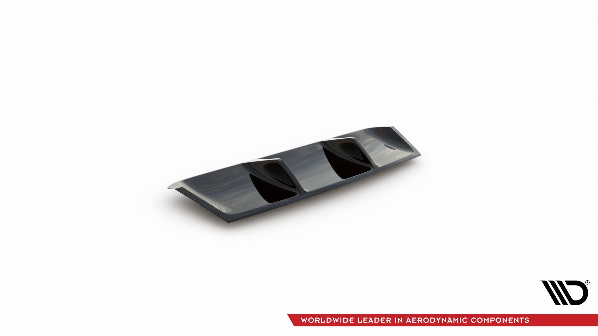 Diffusor Heck Ansatz V.1 für Skoda Superb Liftback / Combi Mk3 schwarz Hochglanz
