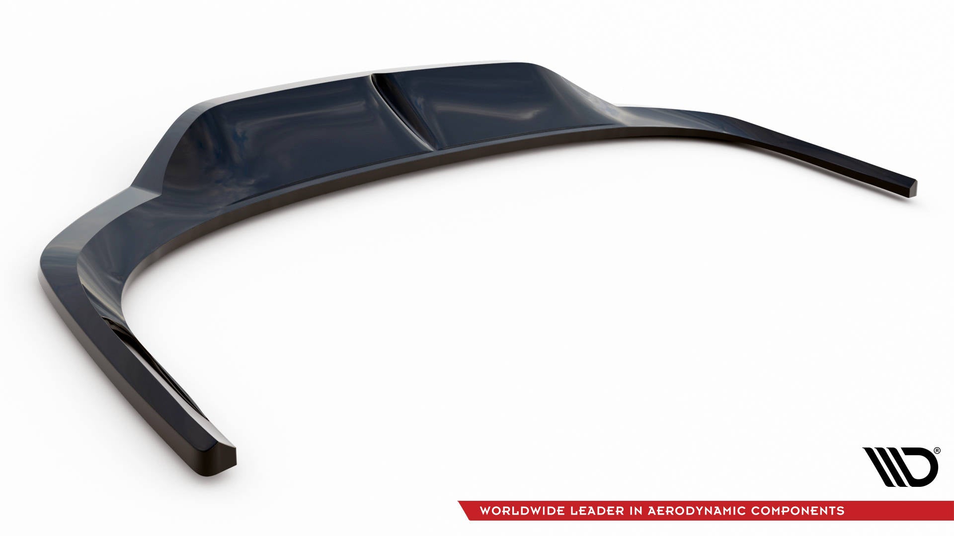Mittlerer Cup Diffusor DTM Look Heck Ansatz für Bentley Continental GT Coupe Mk3 schwarz Hochglanz