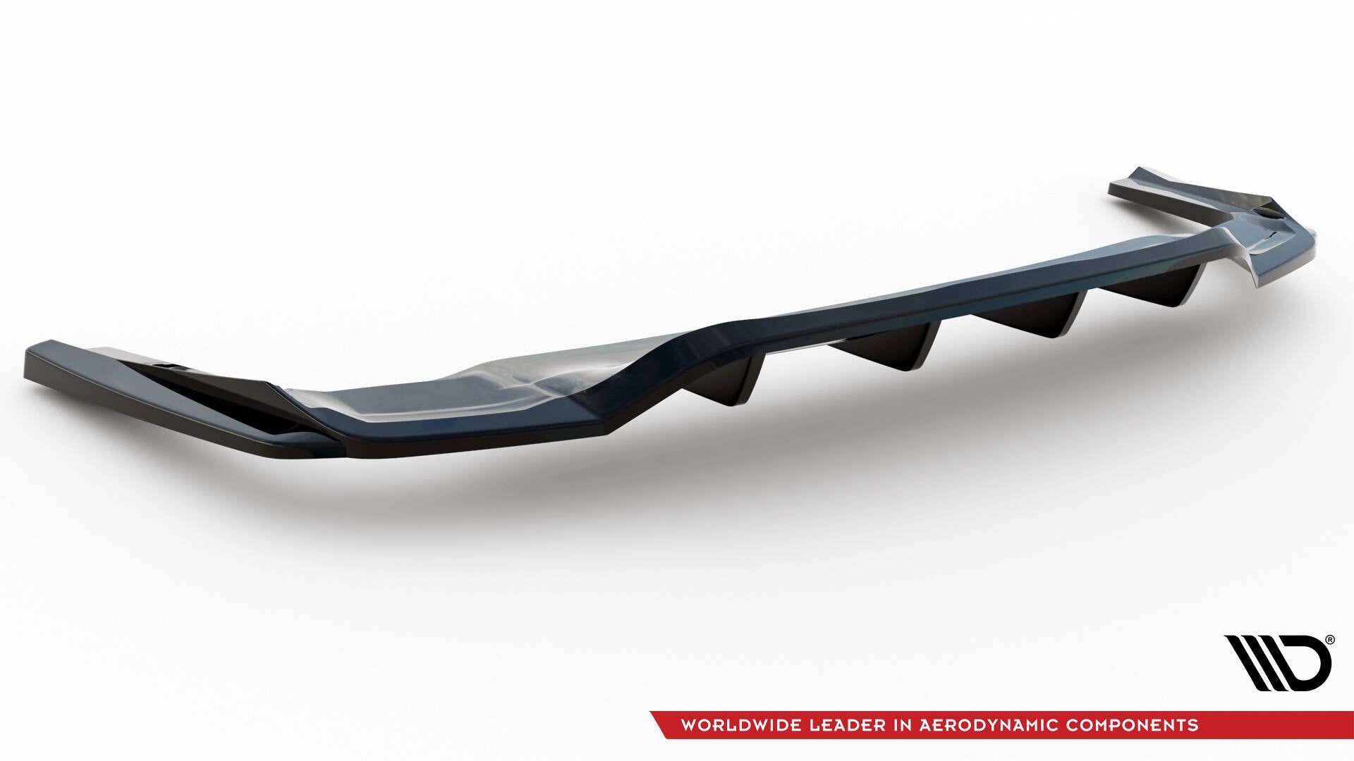 Mittlerer Cup Diffusor DTM Look Heck Ansatz für Mercedes-AMG GLE 43 Coupe C292 schwarz Hochglanz