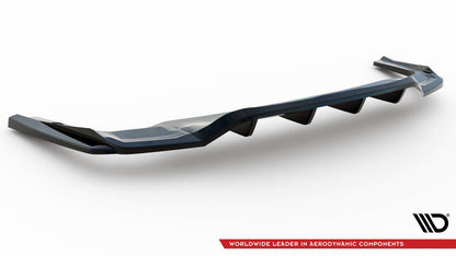 Mittlerer Cup Diffusor DTM Look Heck Ansatz für Mercedes-AMG GLE 43 Coupe C292 schwarz Hochglanz