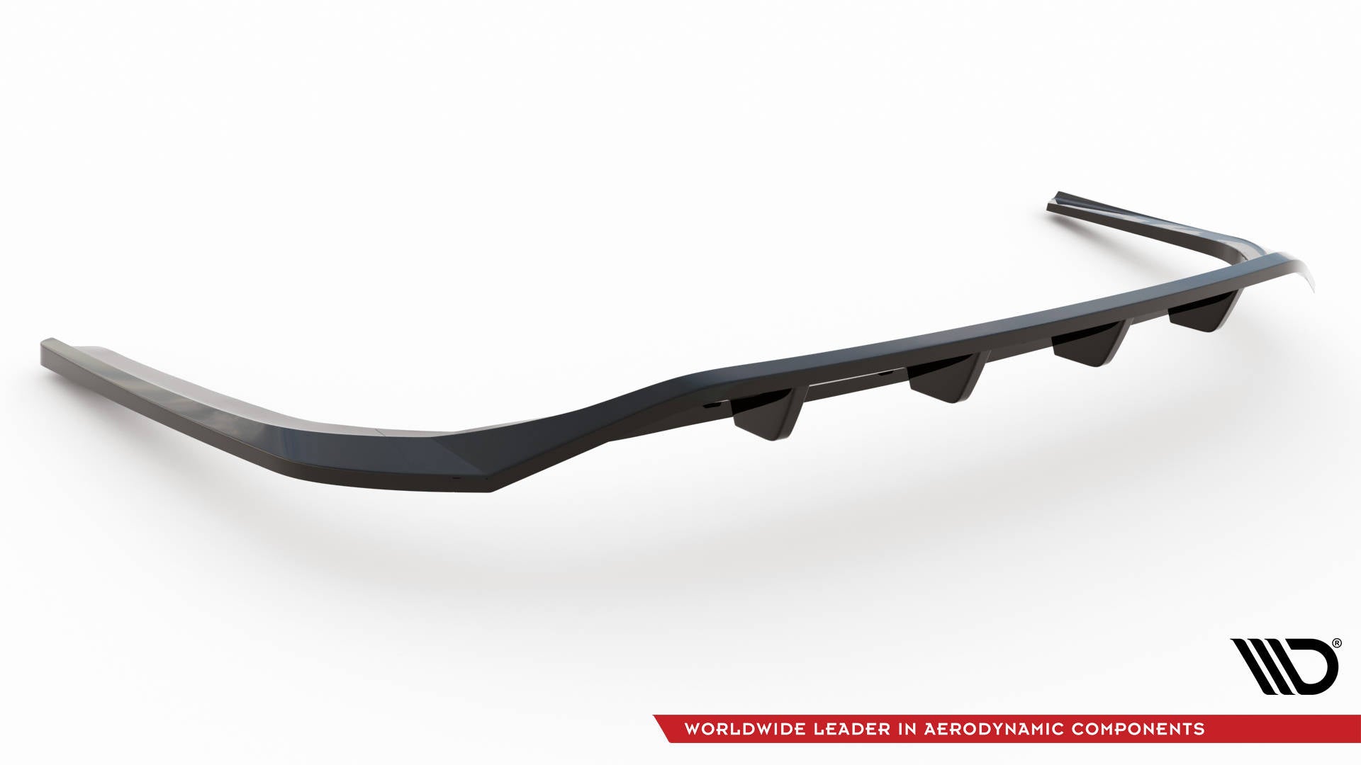 Mittlerer Cup Diffusor DTM Look Heck Ansatz für Lexus ES F Sport Mk7 schwarz Hochglanz