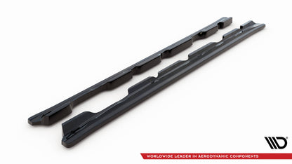 Seitenschweller Ansatz für Fiat Tipo S-Design  schwarz Hochglanz