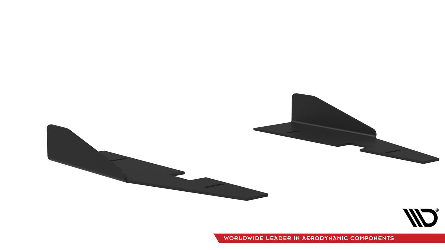 Seitenschweller Flaps für Kia Stinger GT / GT-Line / Standard Mk1 schwarz Hochglanz
