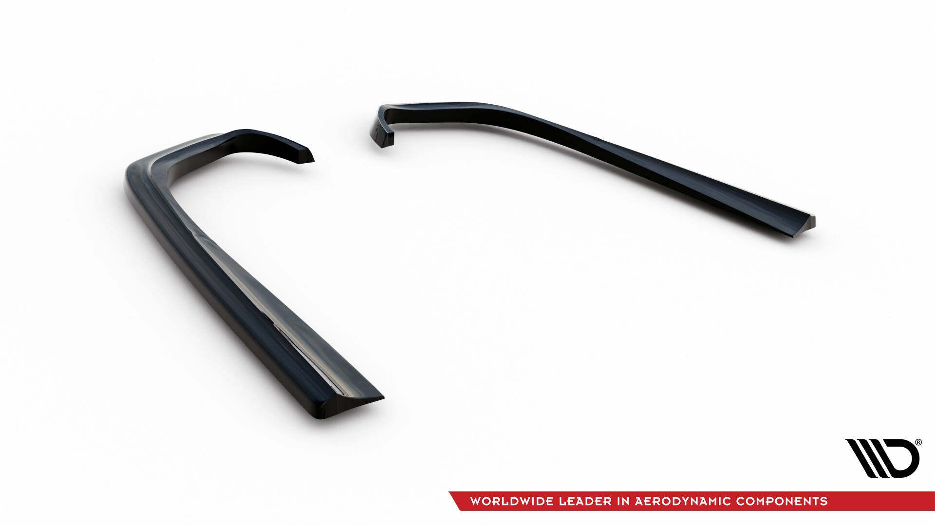 Heck Ansatz Flaps Diffusor für Mercedes-Benz E-Klasse W213 Coupe(C238) / Cabriolet (A238) AMG-Line schwarz Hochglanz