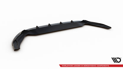 Front Ansatz V.2 für VW Polo GTI Mk6 Facelift schwarz Hochglanz