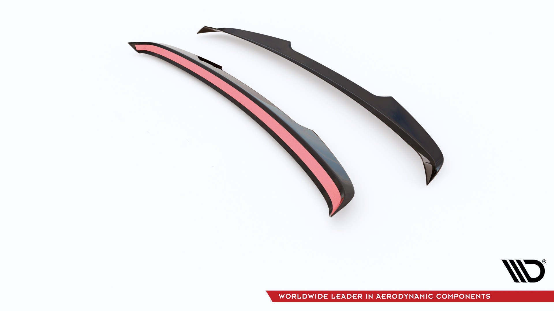 Spoiler CAP für Volvo XC60 Mk2 R-Design schwarz matt