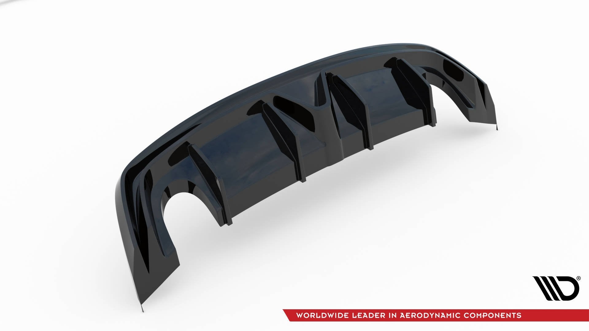 Diffusor Heck Ansatz für Alfa Romeo Giulietta (Einzelauspuff li. re.)