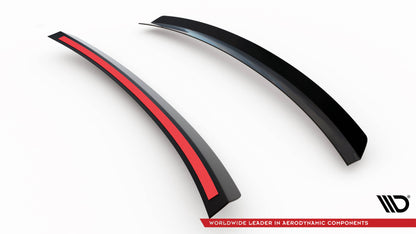 Spoiler CAP für Audi TT 8J schwarz Hochglanz