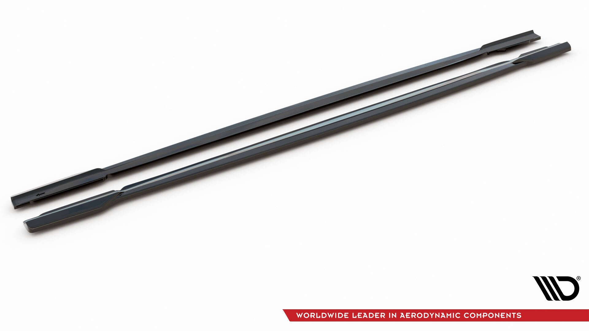 Seitenschweller Ansatz für V.1 für Audi RS6 C8 schwarz Hochglanz