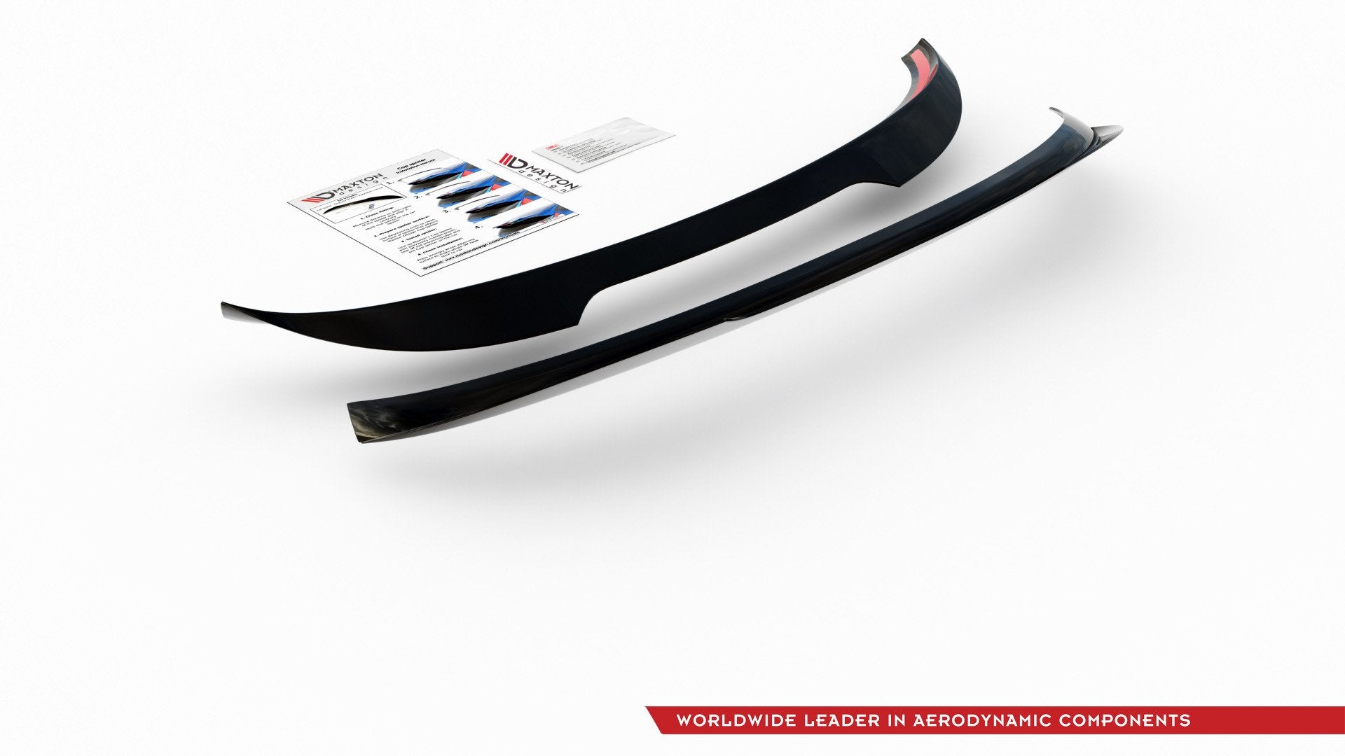 Spoiler CAP für Mini Countryman Mk1 JCW schwarz Hochglanz