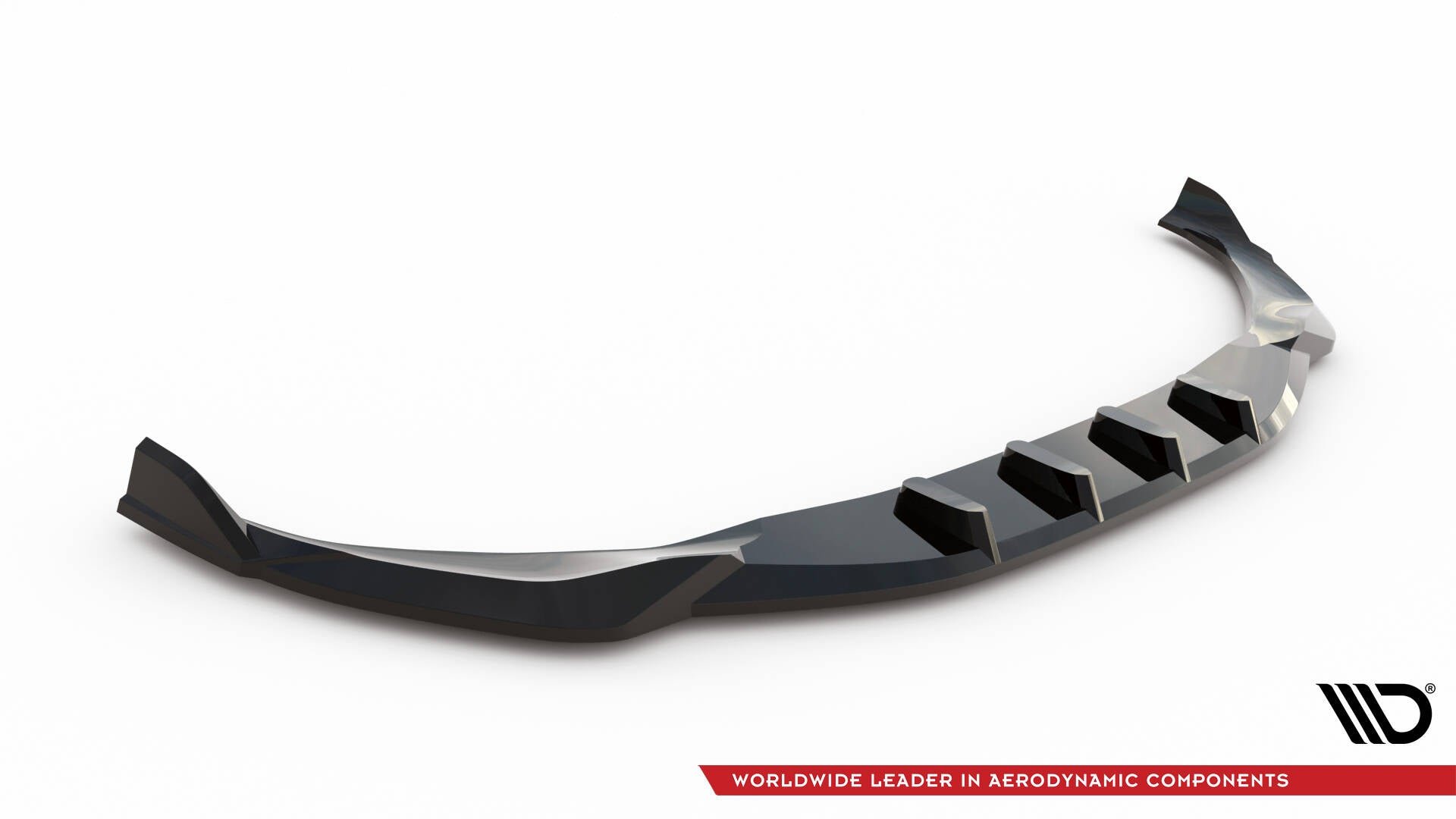 Front Ansatz V.5 für BMW 7 M-Paket G11 / G12 Facelift schwarz Hochglanz