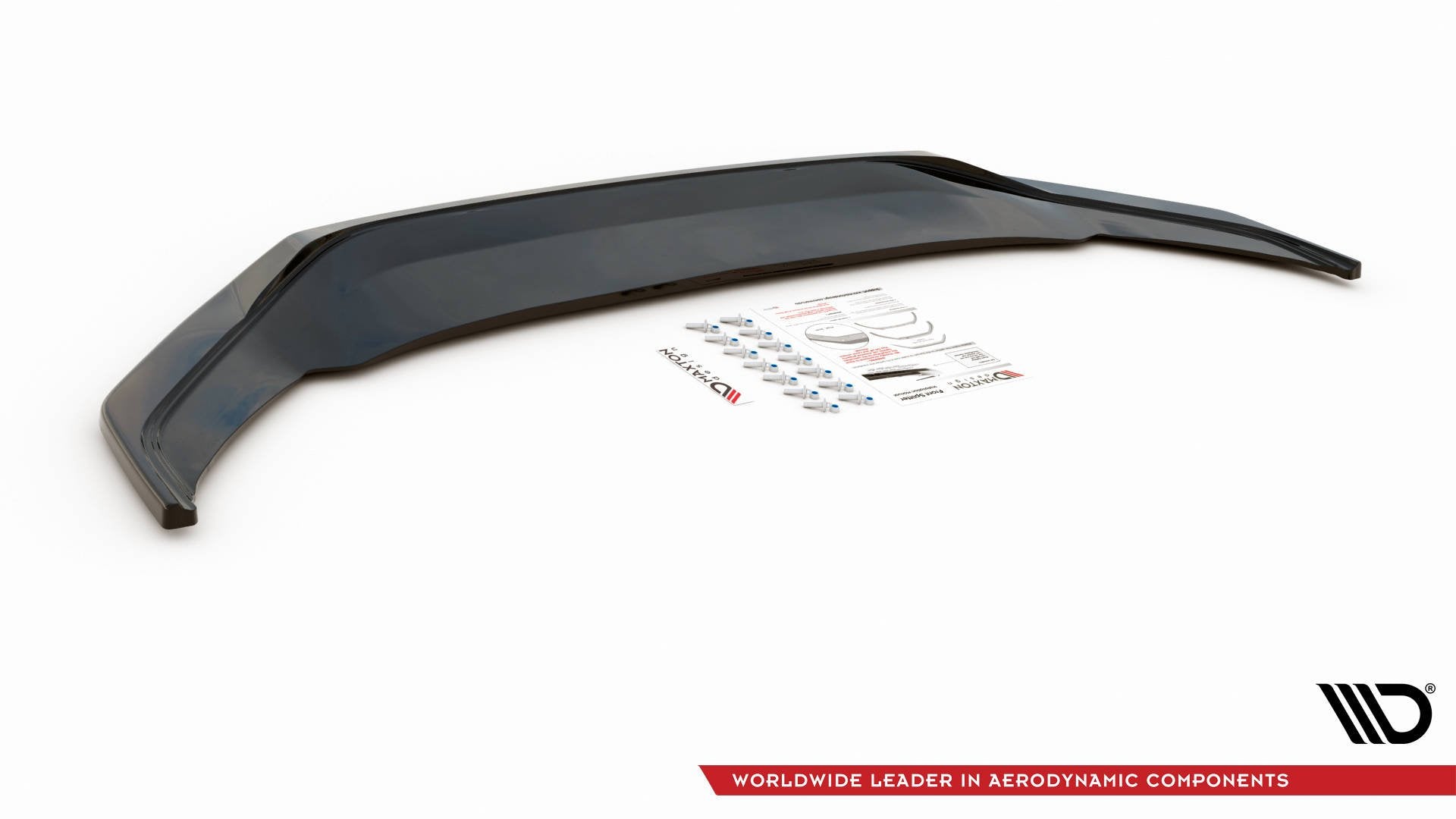 Front Ansatz V.3 für VW Arteon R-Line Facelift schwarz Hochglanz