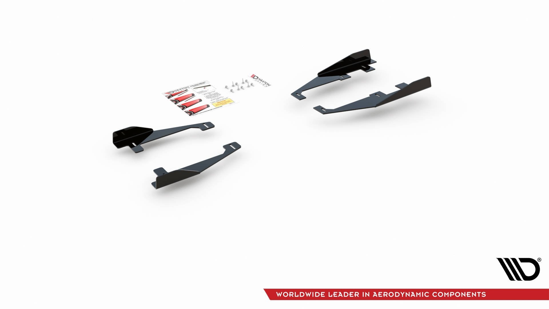 Seitenschweller Flaps für VW Arteon R-Line schwarz Hochglanz