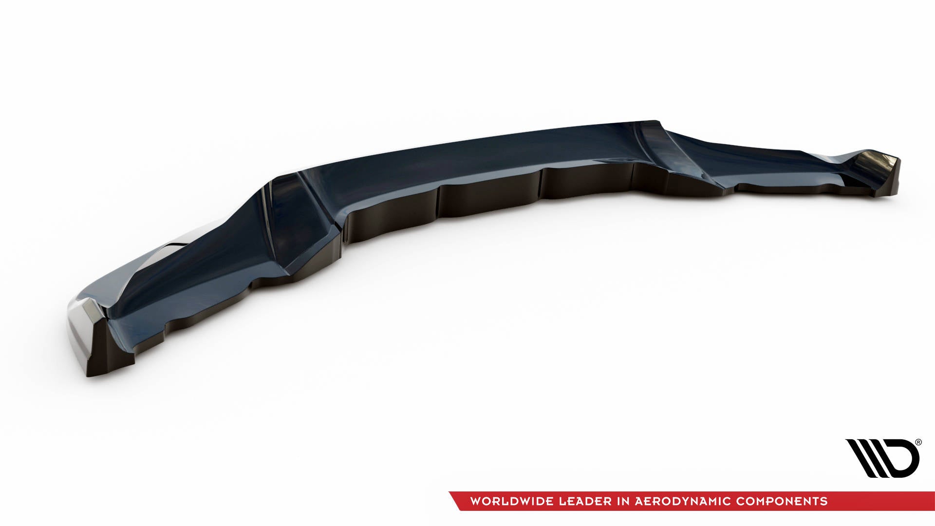 Front Ansatz V.3 für BMW X6 M-Paket F16 schwarz Hochglanz