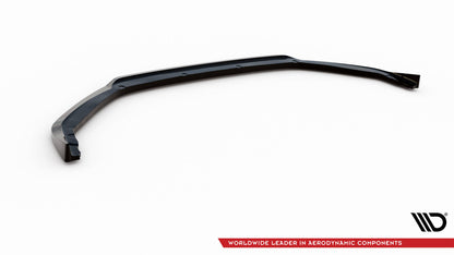 Front Ansatz V.2 für Peugeot 208 GT Mk2 schwarz Hochglanz