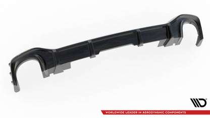 Prepreg Carbon Fiber Diffusor Heck Ansatz für Audi RSQ8 Mk1