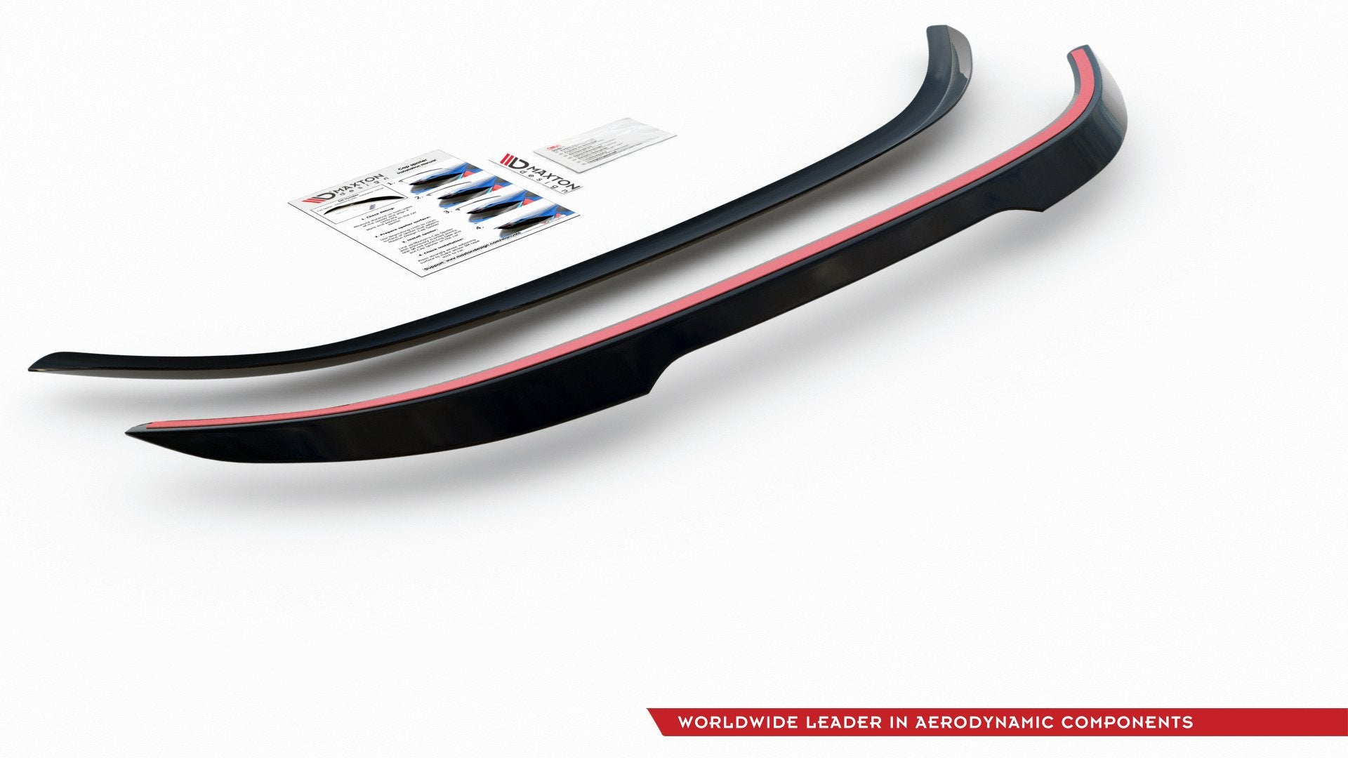 Spoiler CAP für BMW 8 Coupe M-Paket G15 schwarz Hochglanz