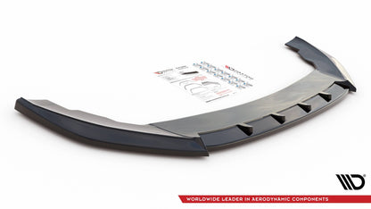 Front Ansatz V.1 für Seat Leon FR Mk4 schwarz Hochglanz