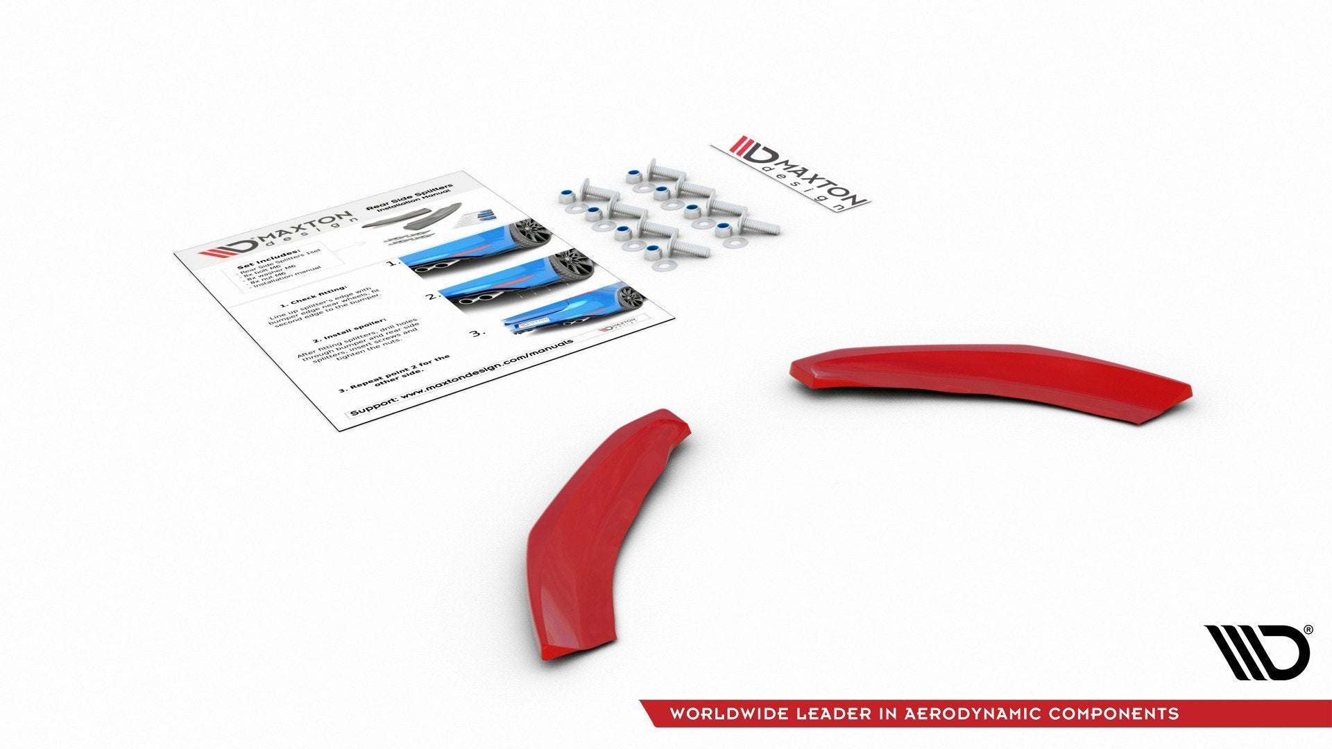 Heck Ansatz Flaps Diffusor für Volkswagen Polo GTI Mk6