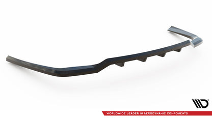Mittlerer Cup Diffusor DTM Look Heck Ansatz für Kia Sorento Mk4 schwarz Hochglanz