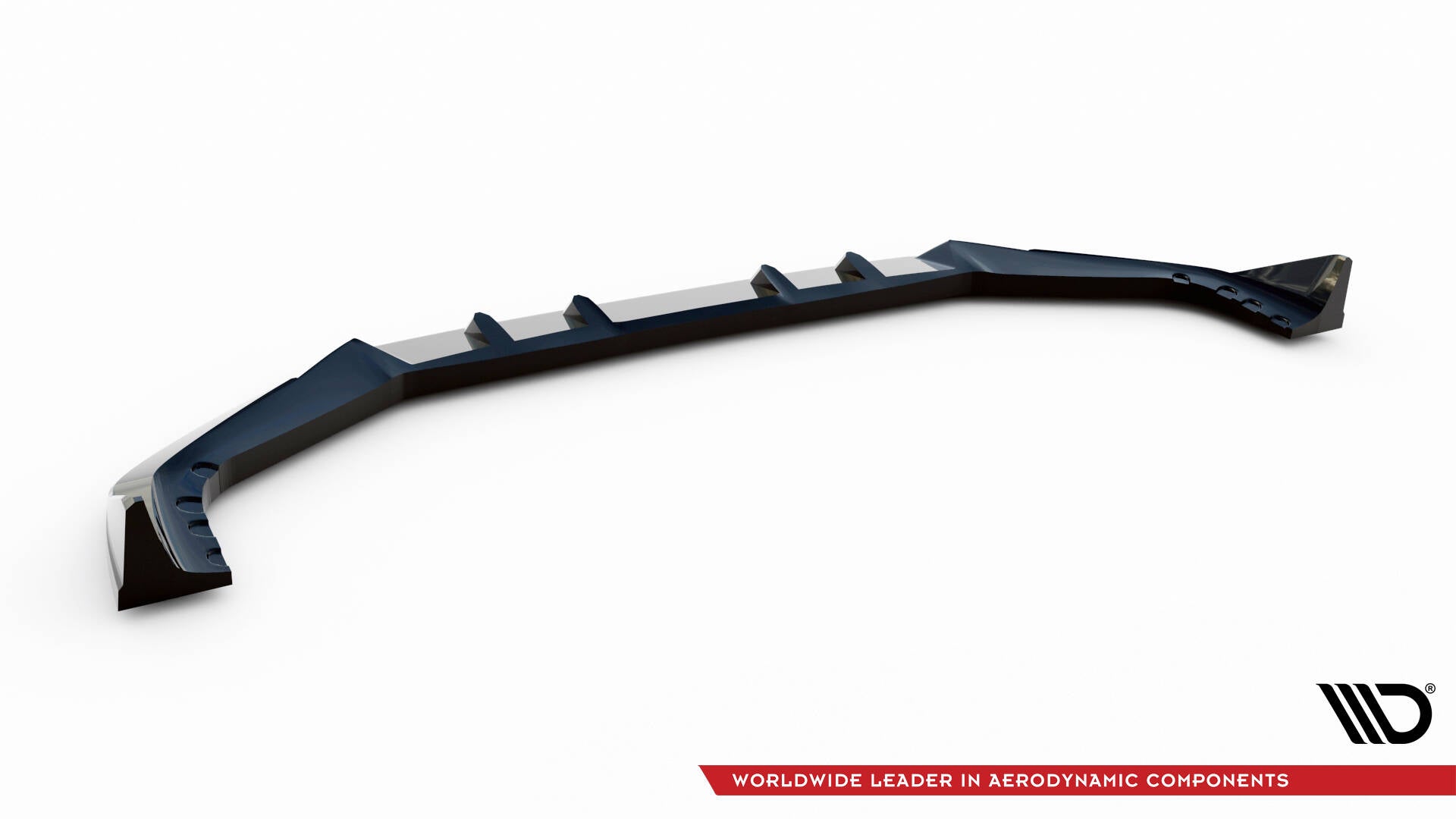 Front Ansatz V.2 für BMW X5 M F95 Facelift schwarz Hochglanz